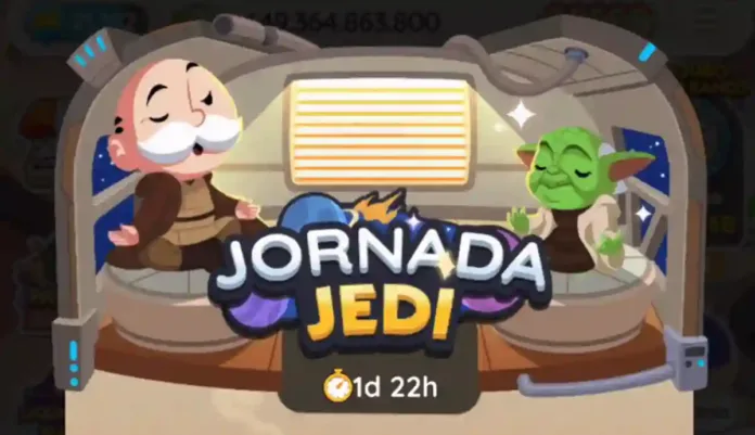 Evento Monopoly Go Jornada Jedi (lista de recompensas)